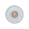 Assiette alimentaire en porcelaine avec support