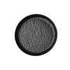 Assiette ronde en porcelaine noire mate pour restaurant, 8 pouces, 10 pouces