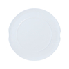 Assiettes rondes en céramique blanche, assiette à dîner en porcelaine pour Banquet, assiette de chargeur ronde, assiettes de vaisselle de Restaurant
