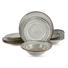 Service de table 12 pièces, service de vaisselle en porcelaine