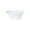 Bol carré en porcelaine blanche, bols en céramique de forme irrégulière