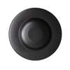 Assiette creuse en céramique noire, assiette à pâtes profondes, vaisselle pour Restaurant