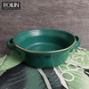 Bol à soupe, vaisselle vert mat, bol à riz