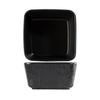 Bols empilables noirs et blancs Bols droits carrés - Porcelaine