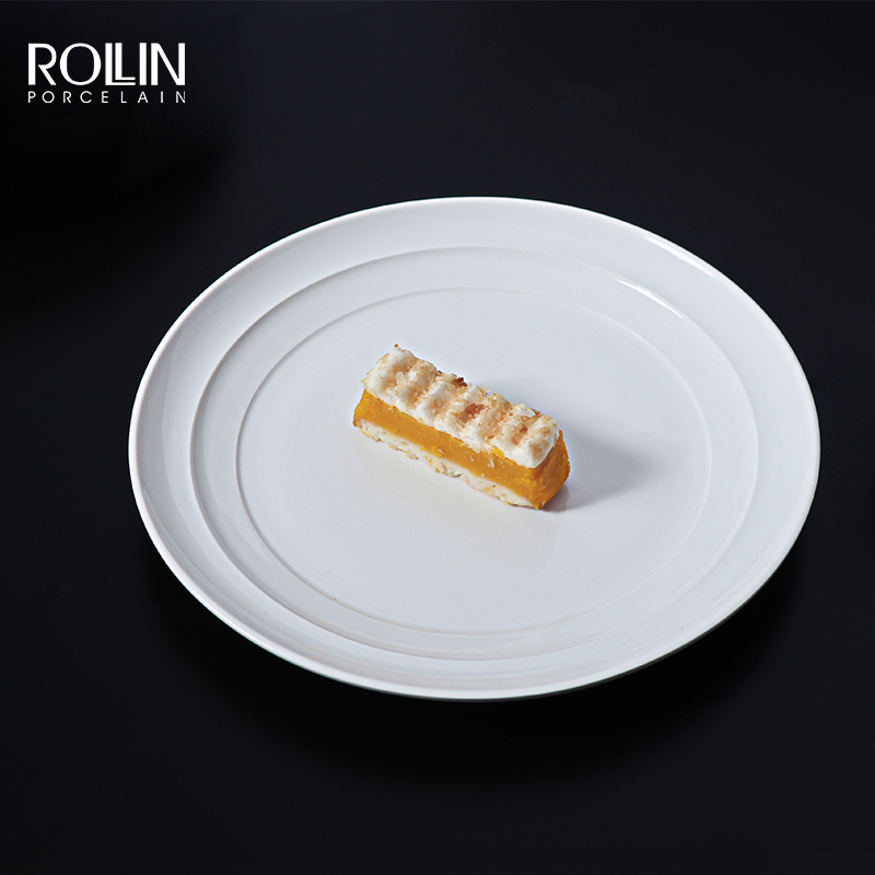Platos De Ceramica Blanco pour Restaurant