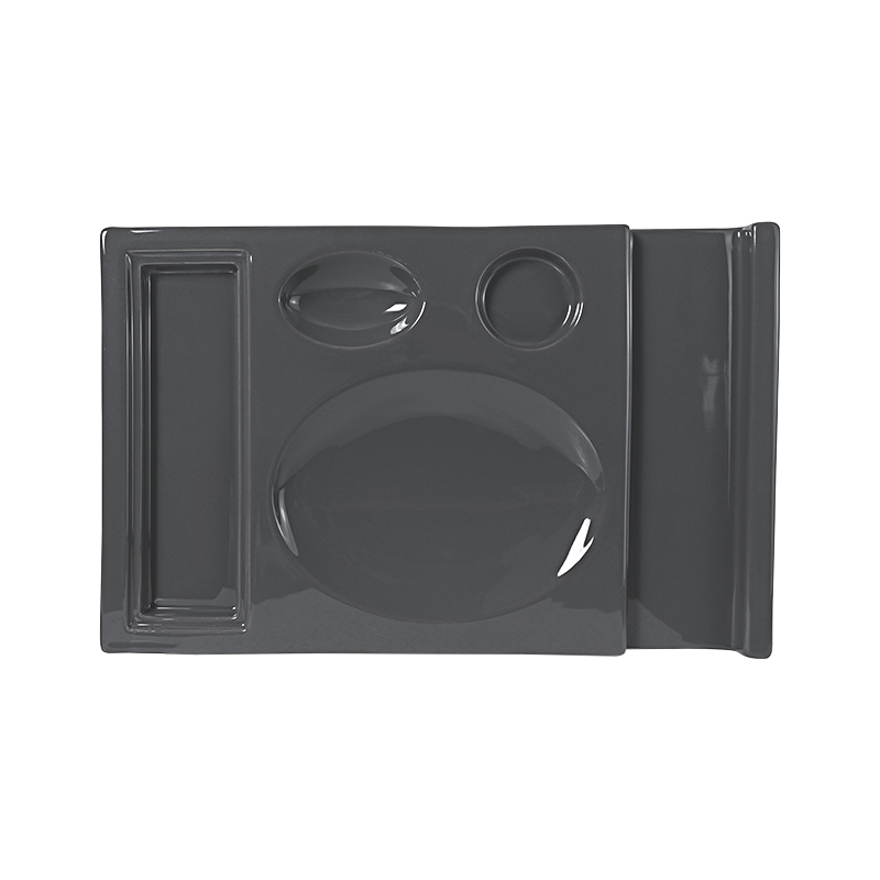 Plateau de restaurant en porcelaine, plaque personnalisée irrégulière, prix d'usine OEM/ODM, fabricant de céramique Chaozhou