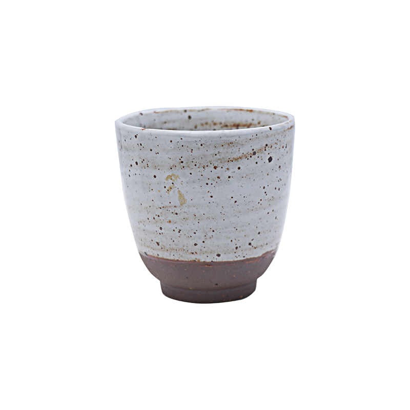Tasses à thé en céramique, tasse chinoise rustique, tasse droite en porcelaine