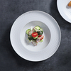 Assiette en porcelaine blanche très durable 10 pouces