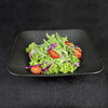 Assiette profonde carrée en porcelaine mate noire, bol carré de 1500ml, assiette de restaurant de 50 onces