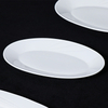 Bol carré en porcelaine blanche, bols en céramique de forme irrégulière