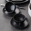 Vaisselle personnalisée tasses à Cappuccino en céramique tasses à café en céramique avec soucoupe pour café