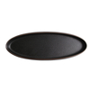 Assiette ovale durable en céramique, assiettes ovales en céramique sûres pour micro-ondes, vaisselle de restaurant d'hôtel, vente en gros