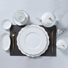 Vaisselle en porcelaine fine, ensembles de vaisselle de luxe