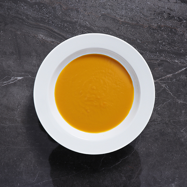 Fournisseur d'hôtel assiette à soupe Chaozhou usine de céramique assiettes en céramique blanche ronde assiette à soupe en porcelaine blanche pour Restaurant