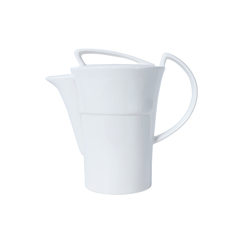 Ensemble de tasses à café en porcelaine blanche, soucoupe à café en céramique de 5 oz