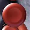 Assiette à dîner en porcelaine Copper Glow pour restaurants