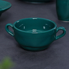 Tasse verte personnalisée en céramique