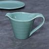 Pot en céramique, vente en gros, théière en porcelaine, service à café et à thé de 23 oz, pour café et hôtel