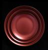 Assiette à dîner en porcelaine Copper Glow pour restaurants
