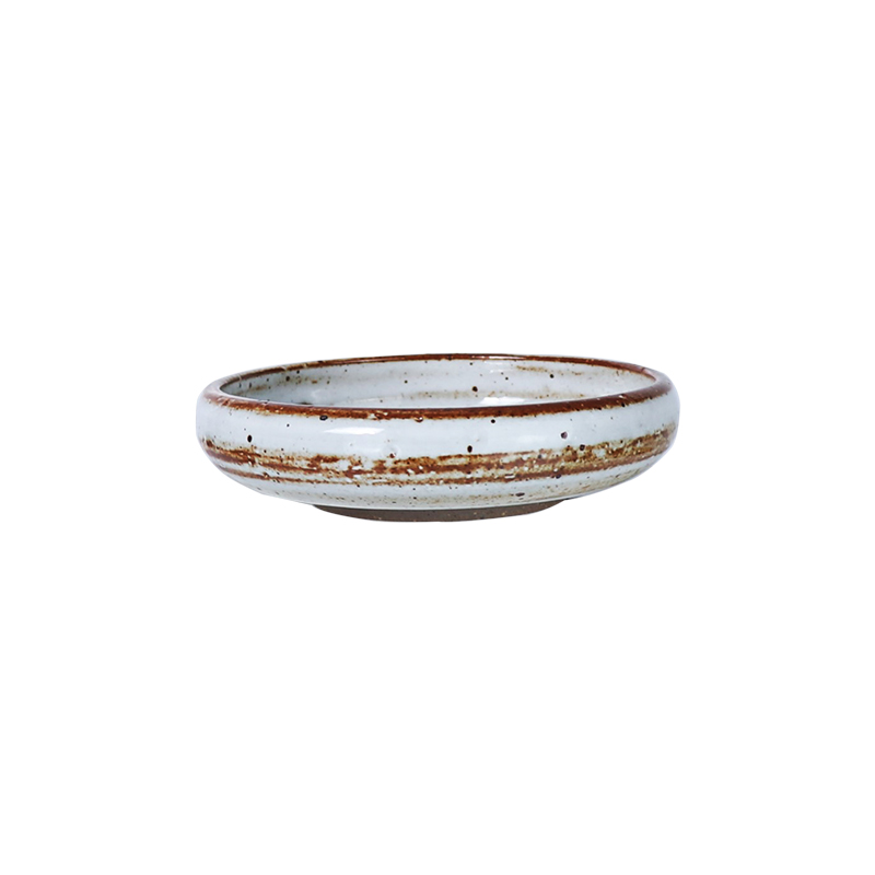 Bol à soupe personnalisé coréen, bol de riz en porcelaine, soucoupe en céramique, Style rustique