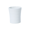 Ensemble de soucoupes à sel et poivre en porcelaine blanche