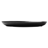 Assiette ronde en porcelaine noire mate pour restaurant, 8 pouces, 10 pouces