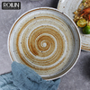 Assiette personnalisée en porcelaine, vaisselle de table pour restaurants