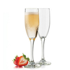 Les cadeaux en verre ont placé le verre adapté aux besoins du client de flûte de la vaisselle 6oz 7.5oz de restaurant d'articles d'hôtel