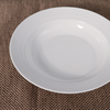Ensemble d'assiettes en porcelaine blanche, plats en céramique