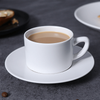 Assiettes d'entrée personnalisées, assiettes à Dessert rondes italiennes, meilleures assiettes en porcelaine blanche pour Restaurants, vaisselle de table, location de fête