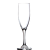 Les cadeaux en verre ont placé le verre adapté aux besoins du client de flûte de la vaisselle 6oz 7.5oz de restaurant d'articles d'hôtel