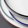 Assiettes commerciales en gros de porcelaine pour l'hospitalité