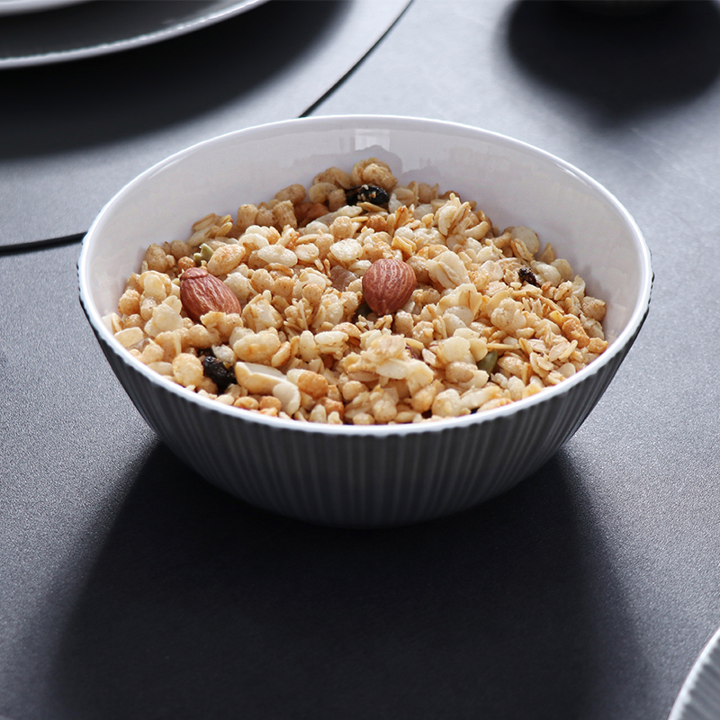 Vaisselle en céramique grise pour Restaurant, ensemble de vaisselle moderne de luxe, ensemble de vaisselle de luxe en porcelaine