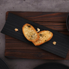 Vaisselle moderne de luxe de Restaurant noir, vaisselle en céramique de 8 pouces pour dîner et Restaurant, assiette en porcelaine, vaisselle