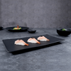 Chaozhou – ensemble d'assiettes à Sushi en grès, assiettes en bois rectangulaires en céramique, vaisselle de luxe, vaisselle pour fourniture de Restaurant