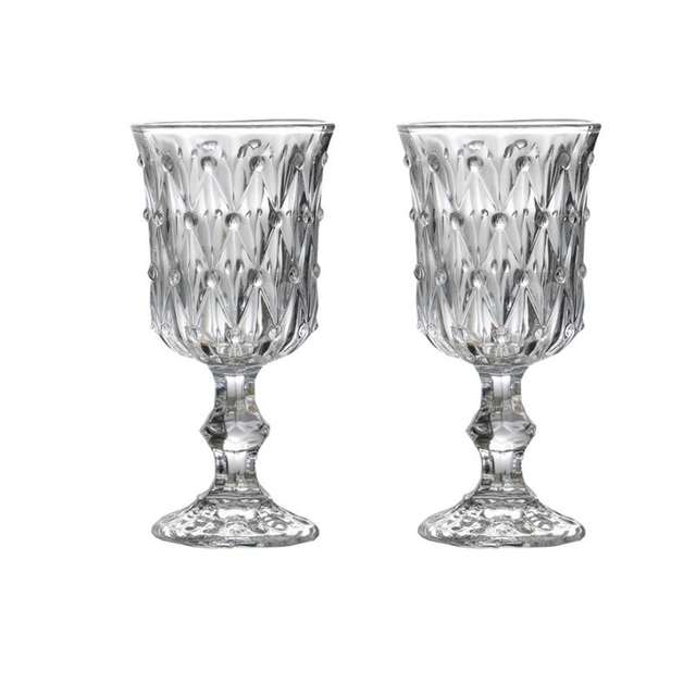 Verres de Bar, ensemble cadeau pour Restaurant et maison, gobelets de couleur blanc et vert de 7.5oz pour le vin