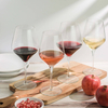 Verres à boire d'hospitalité sans plomb de 16 onces, bol angulaire, verre à vin