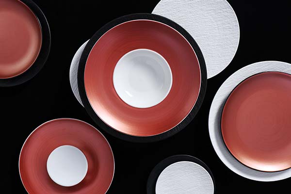 Vaisselle En Porcelaine Colorée