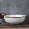 Bol avec poignée bol de service de soupe en céramique allant au four