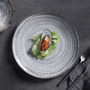 Assiette ronde en porcelaine de 25Cm pour assiettes en grès Super de restaurant pour Amazon 