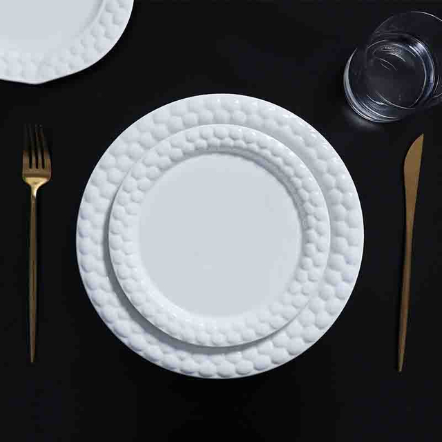 Assiettes de restaurant en vrac Fabricant en gros