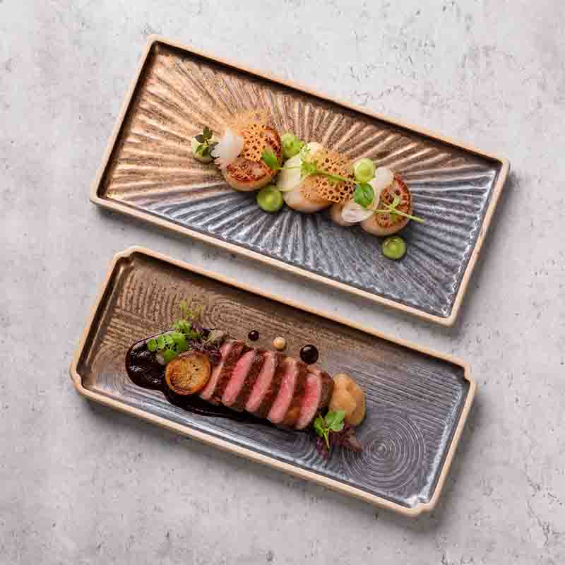 Assiettes à dîner Fabricant de vaisselle en porcelaine en gros