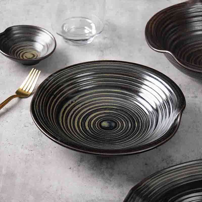Fabricant de vaisselle en porcelaine de style restaurant en gros