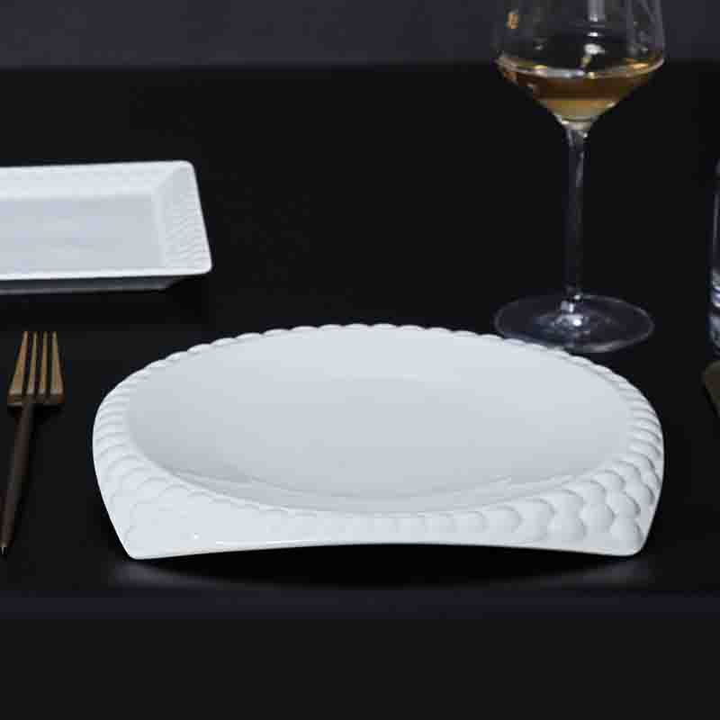 Assiettes de restaurant en vrac Fabricant en gros