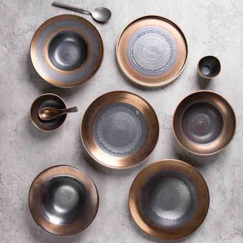 Assiettes à dîner Fabricant de vaisselle en porcelaine en gros