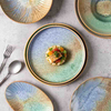 Ensemble d'assiettes d'hôtel du fournisseur de vaisselle en porcelaine