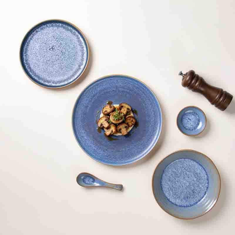 Assiette en c&eacute;ramique en gros pour le service d'h&ocirc;tellerie et de restauration